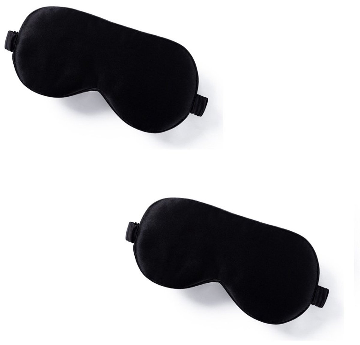 Slaapmasker zijde 2-pack