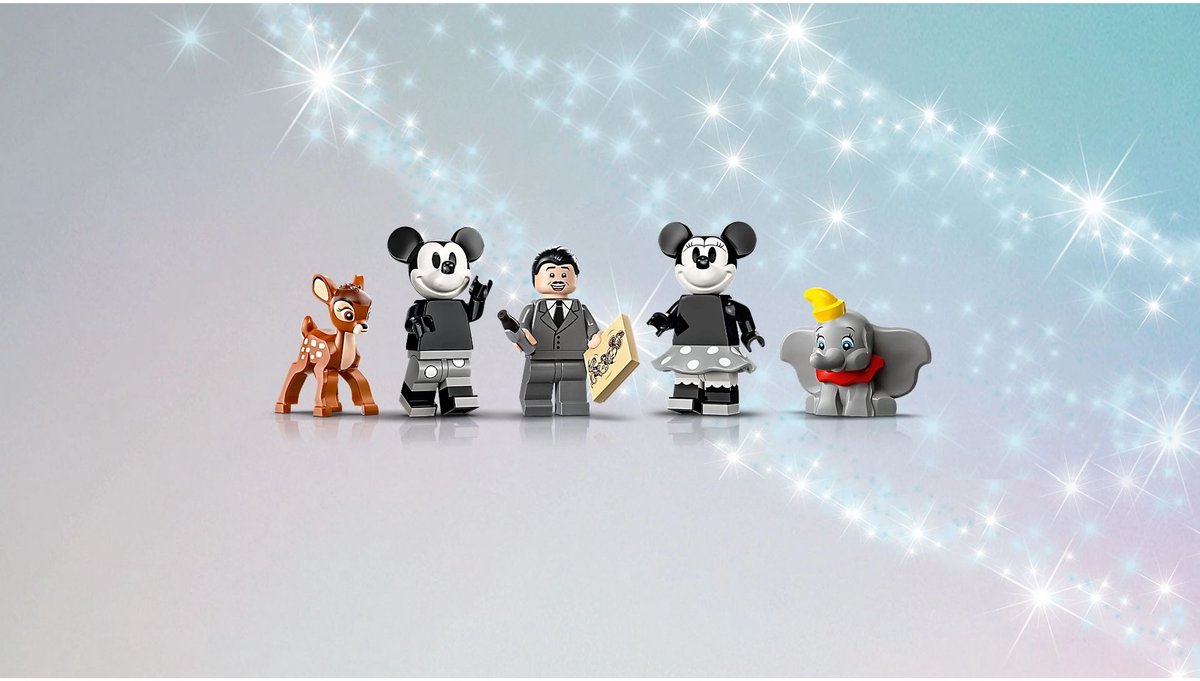 LEGO Disney Walt Disney eerbetoon – camera 100ste Verjaardag Set voor Volwassenen - 43230 — afbeelding 22