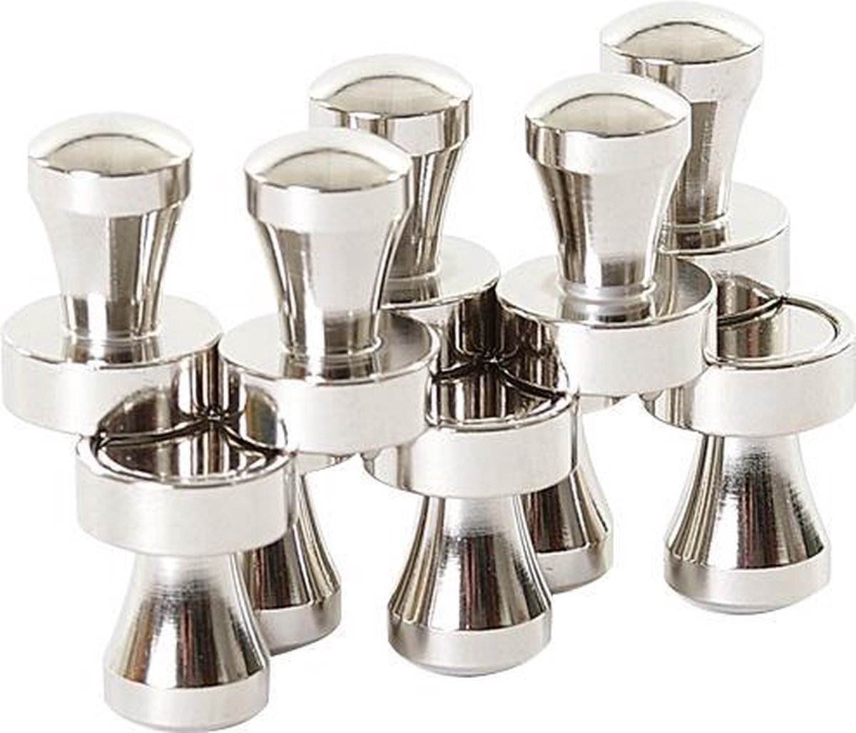 Magnetar - Sterke Ophangmagneet - 10 magneetjes - Pionmagneet - 12mm diameter