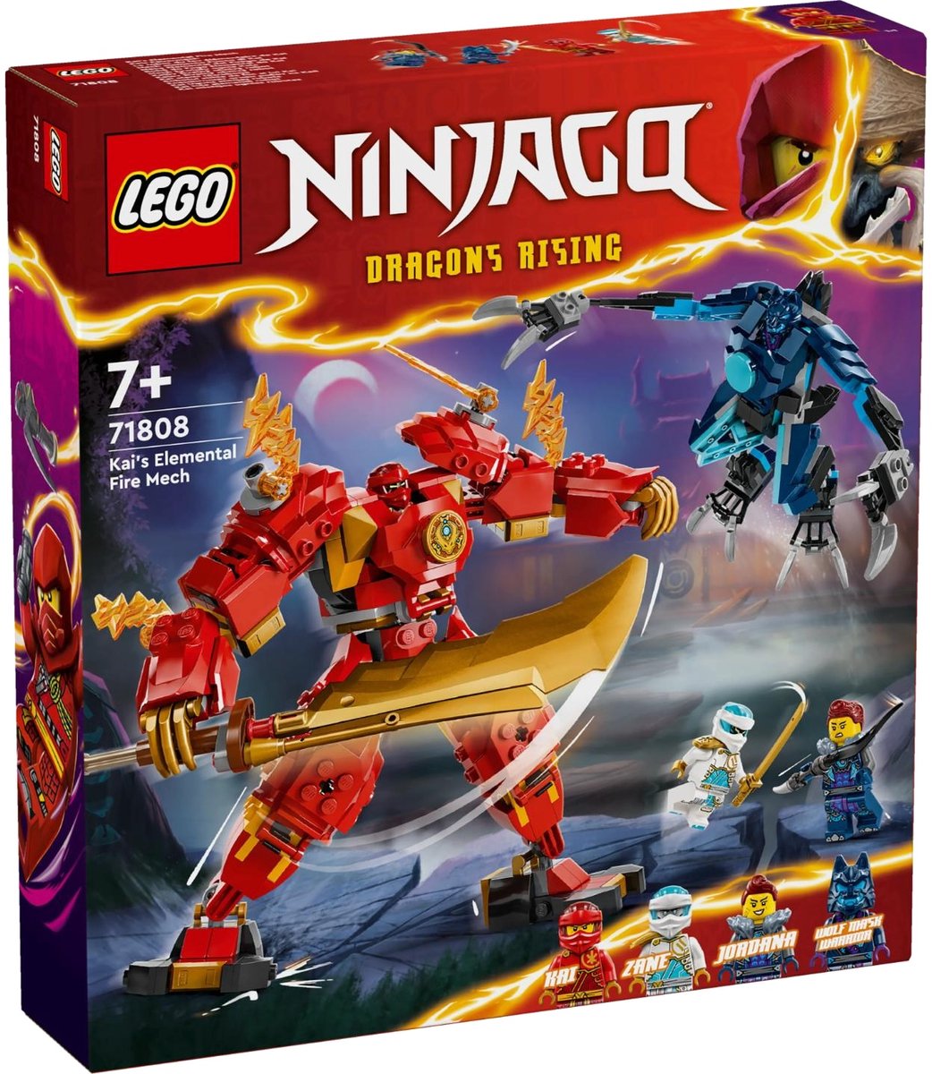 LEGO Ninjago Kai's elementaire vuurmecha 71808