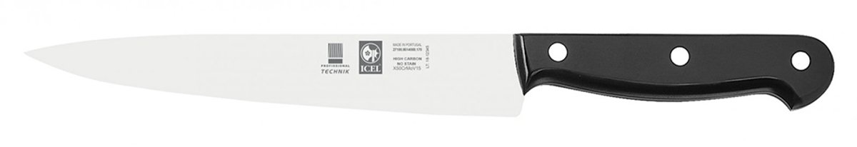 ICEL - Technik Series - Vleesmes - 17 cm - RVS