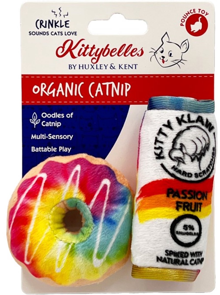 Kattenspeelgoed - Kattenkruid - Kittybelles Pride Set - Catnip