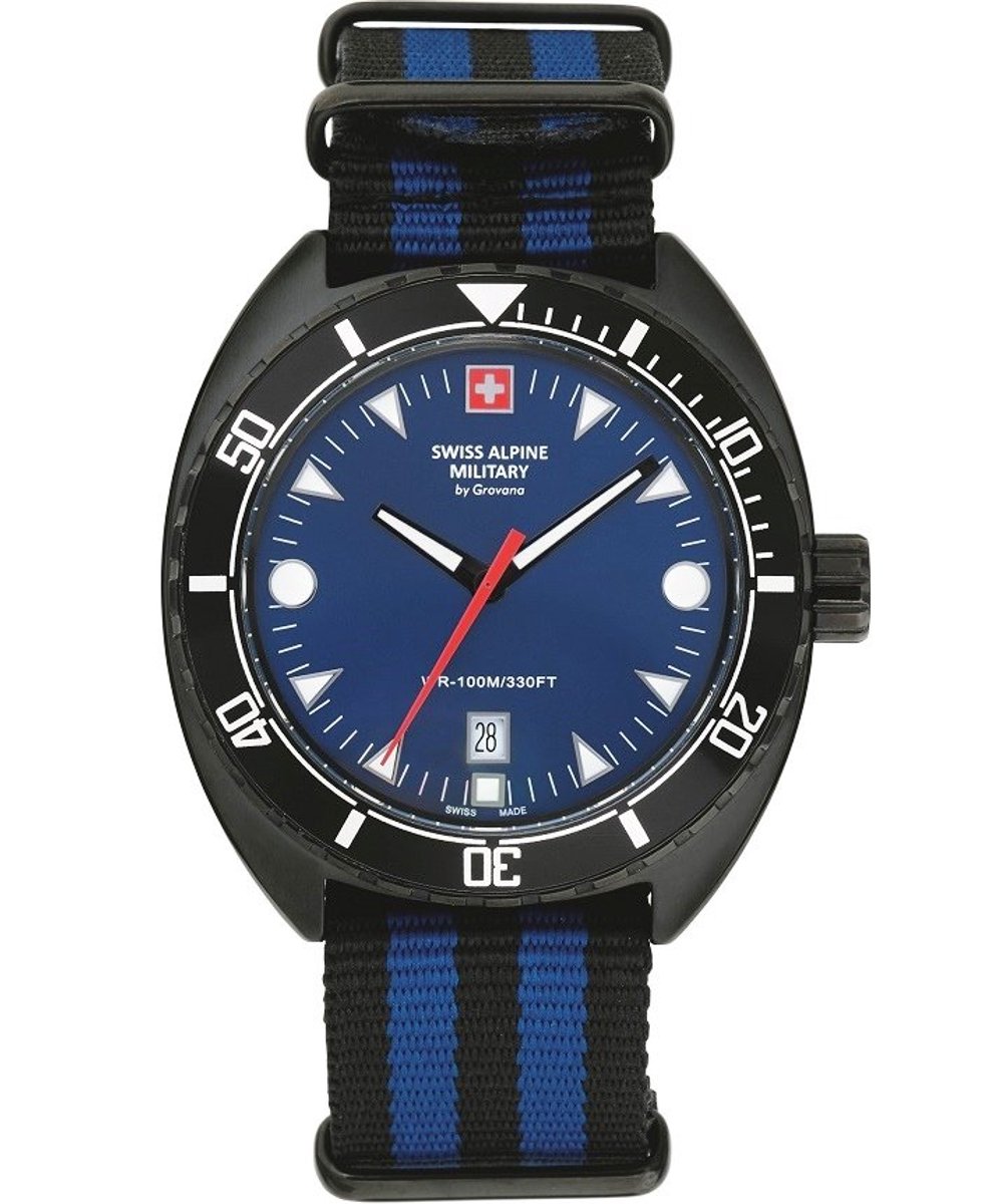 Swiss Alpine Military SAM7066.1675 mannen horloge