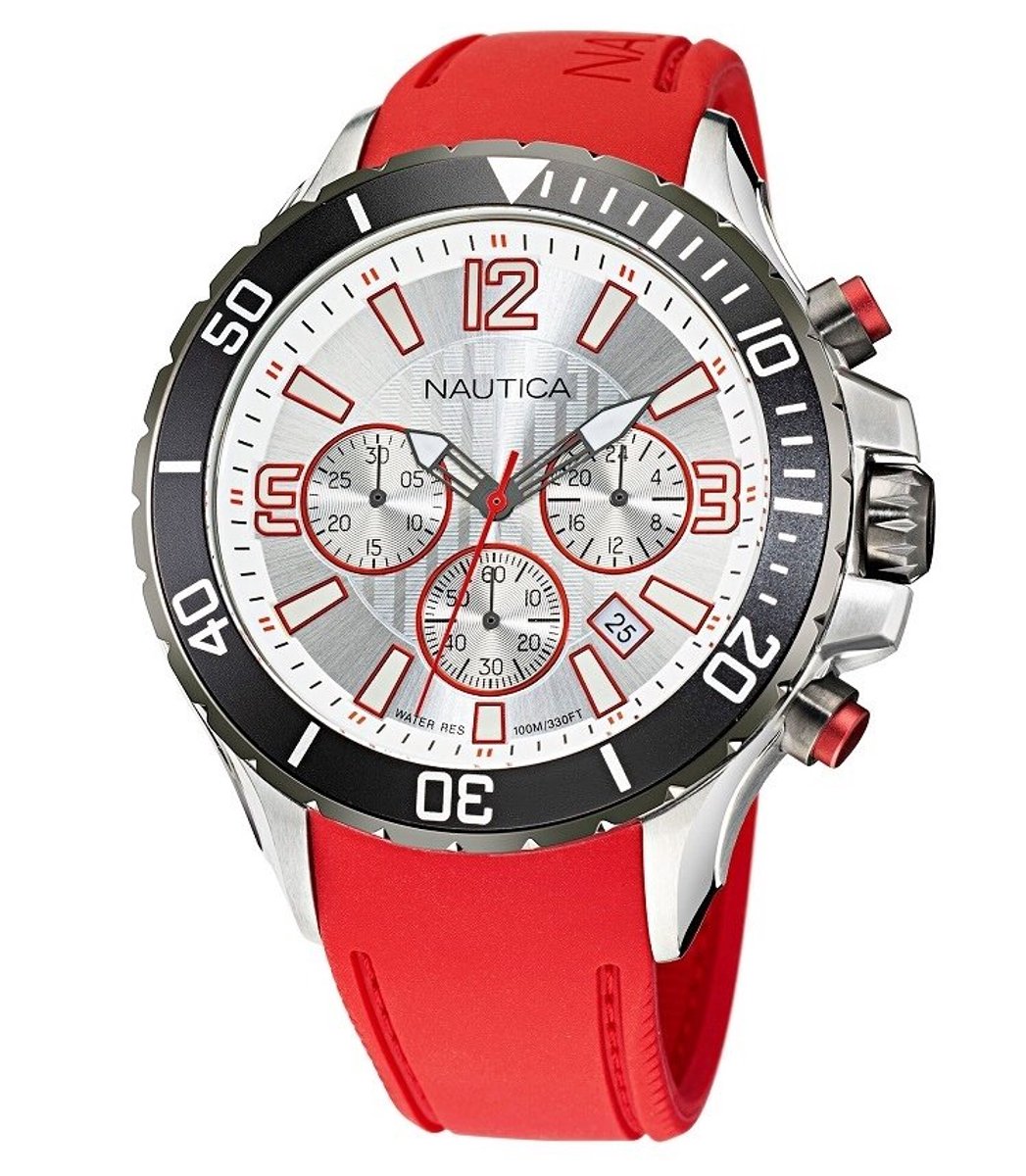 Nautica NST Chrono NAPNSS119 mannen horloge