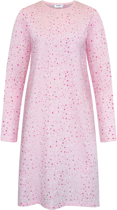 e.FEMME® Dames nachthemd Kate 1029, lange mouwen, van 100