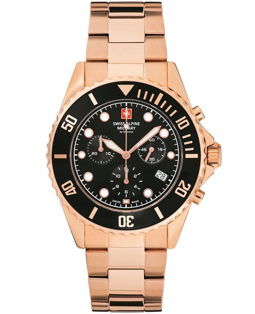 Swiss Alpine Military Master Diver Chrono SAM7053.9167 mannen horloge