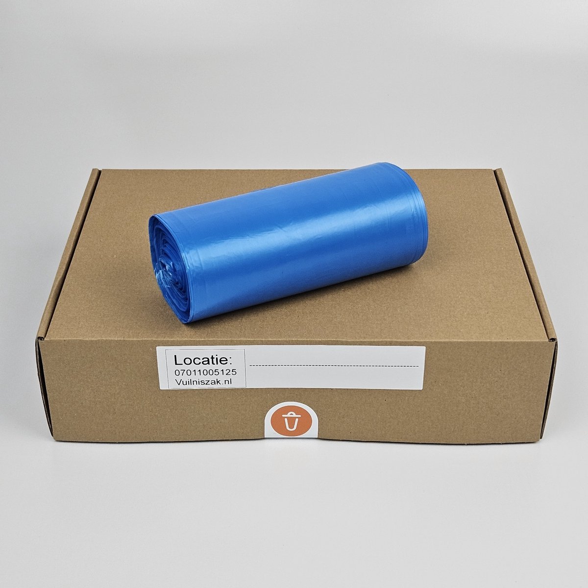 Afvalzak blauw – 120ltr – rollen – 700x1100mm