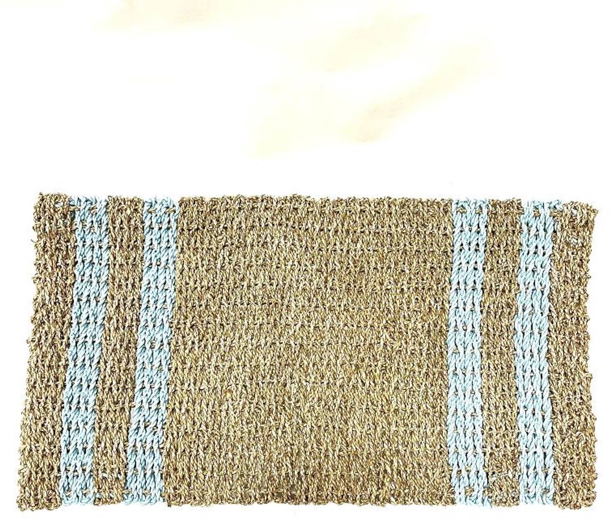 Deurmat l. blue