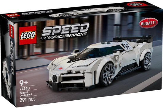 LEGO Speed Champions 77240 Bugatti Centodieci hyper sportauto