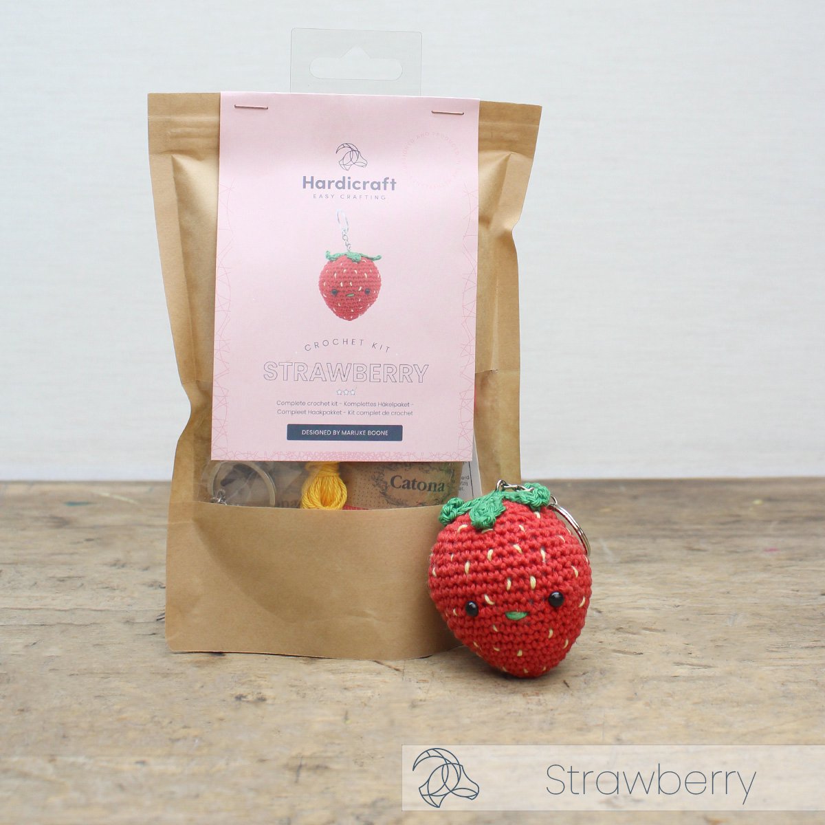 Hardicraft DIY Haakpakket Aardbei — afbeelding 3