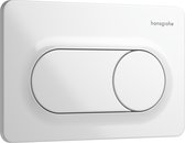 hansgrohe iFrame Original S drukplaatvoor dual flush wit