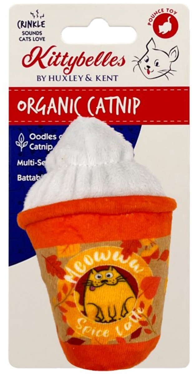 Kattenspeelgoed - Kattenkruid - Spice Latte - Huxley & Kent - Catnip