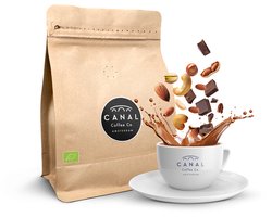 Canal Coffee Co – Premium Bio Arabica – Koffiebonen – Proefzak 250g – Sterkte 8/9 – Donkere Roast