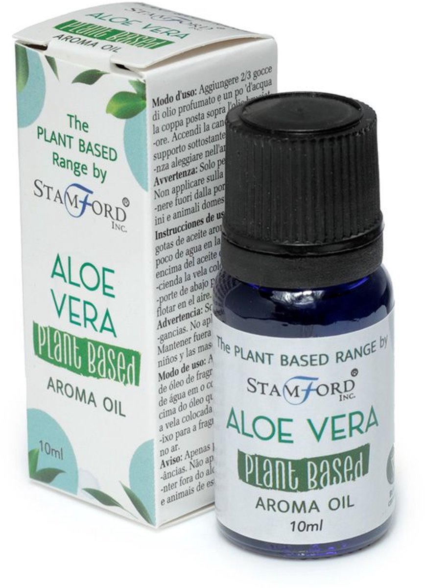 Plantaardige Aroma Geurolie - Aloë Vera - 10ml - Geurolie Voor Aroma Diffuser - Huisparfum