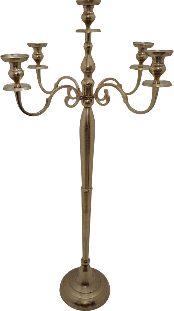 Lesliliving Outdoor Living - Kandelaar Classic Goud 144cm