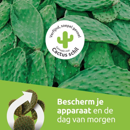 Gecko Covers Cactus Cover Hoes geschikt voor Kobo Libra Colour / Tolino Vision Color - E-reader Hoes - Slaap/Wake functie - Zwart van Gecko Covers — afbeelding 5