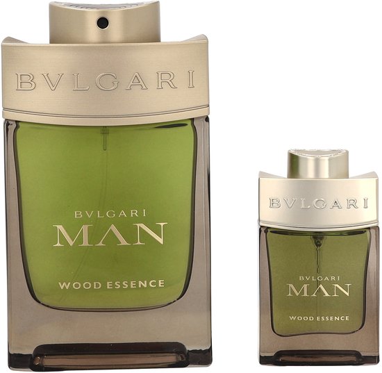 Bvlgari Man Wood Essence Giftset - 100 ml eau de parfum spray + 15 ml eau de parfum spray - cadeauset voor heren