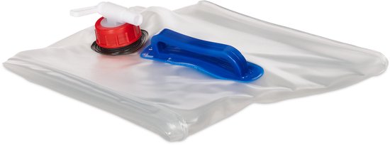 12x opvouwbare jerrycan - 20 liter - water jerrycan met kraan - camping van Merkloos — afbeelding 4