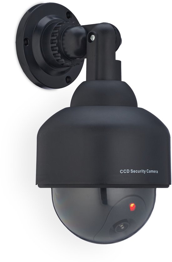Dome factice Fausse Surveillance caméra de sécurité caméra de Surveillance simulée avec lumière