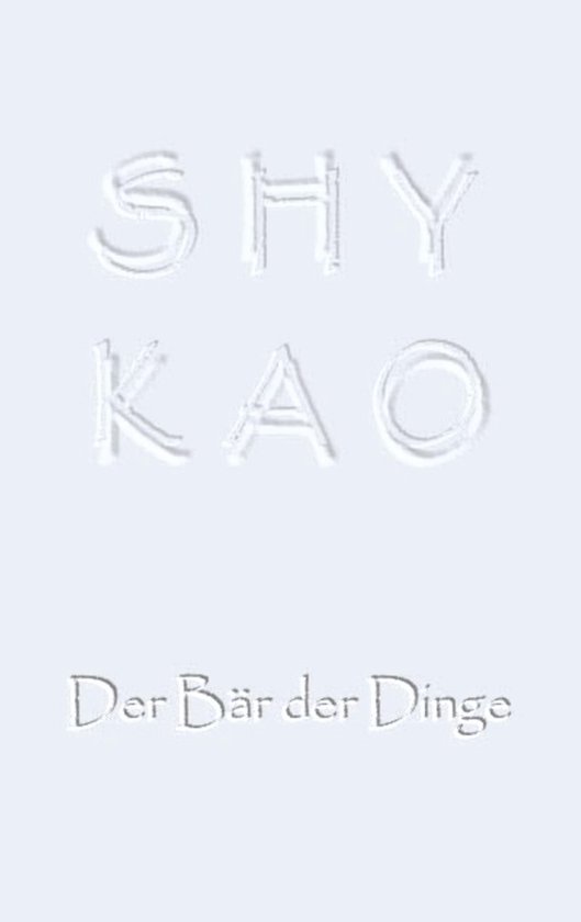 SHYKAO - cover