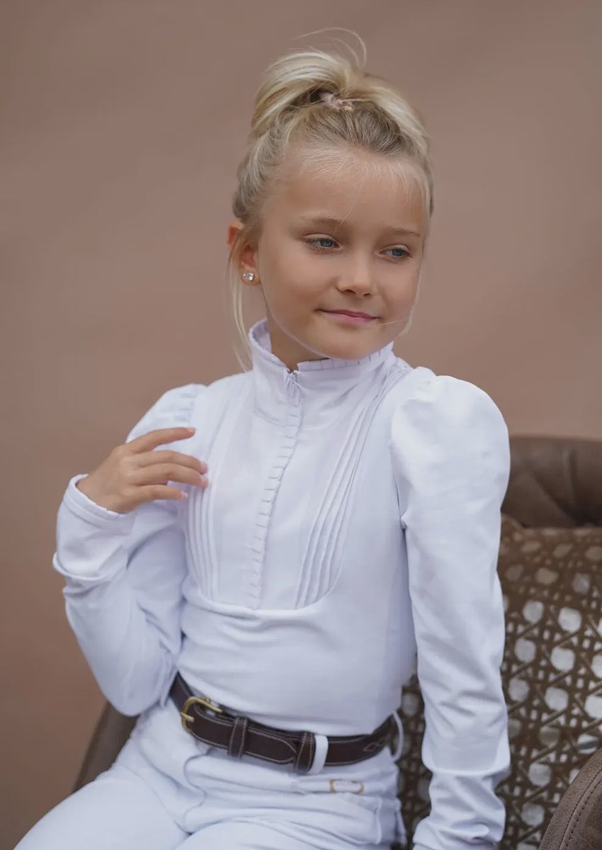 Joline Show Shirt Josephine Long Sleeve S Wit