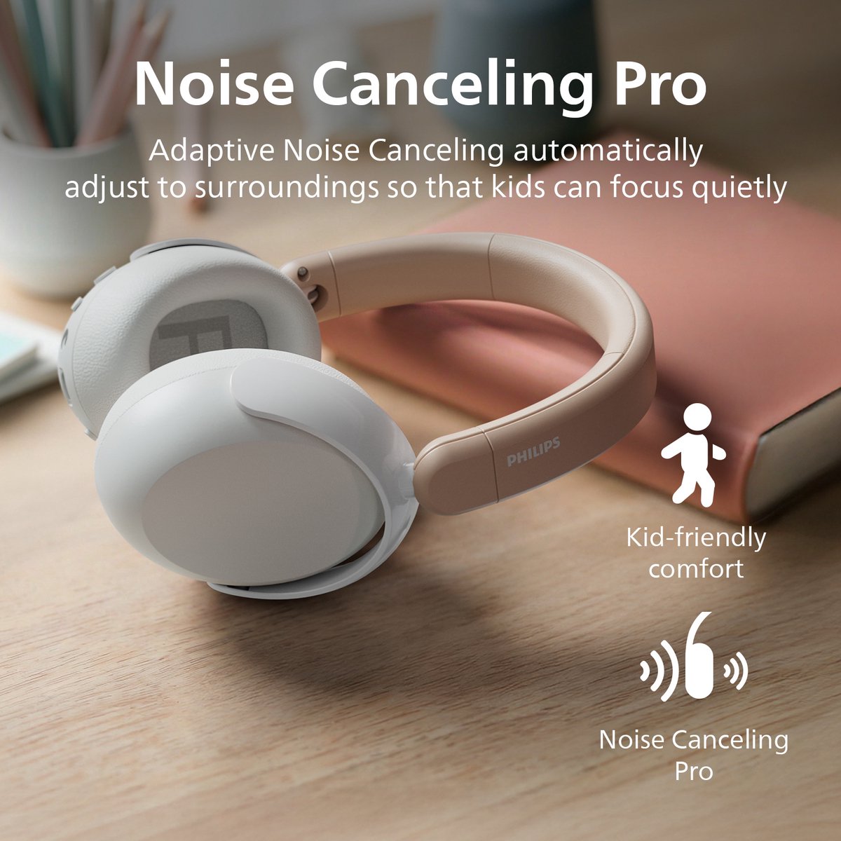 Philips TAK5500AL Draadloze Kinderkoptelefoon met - afbeelding 3