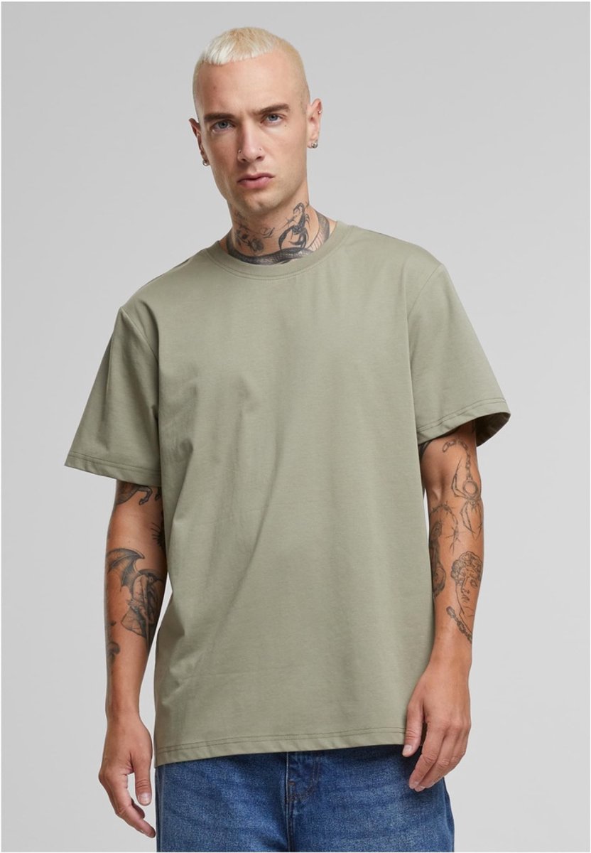 Urban Classics Sorona Regular Heren T-shirt 4XL Olijfgroen