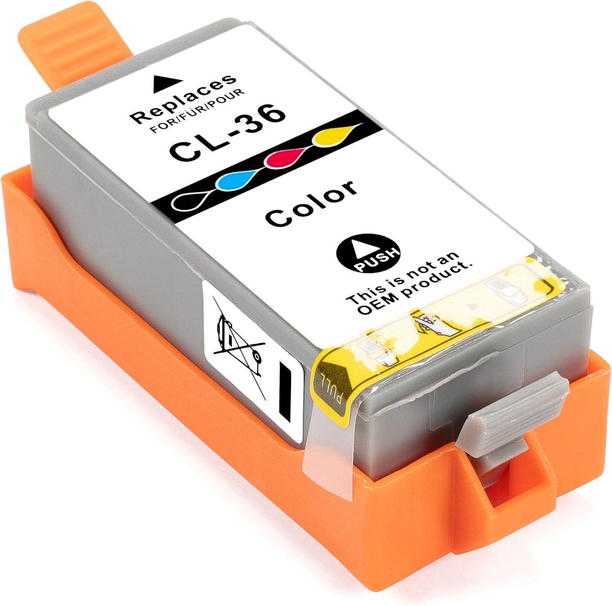 Huismerk geschikt voor Canon CLI-36 Inktcartridge Kleur - IP100 - IP110 - TR150