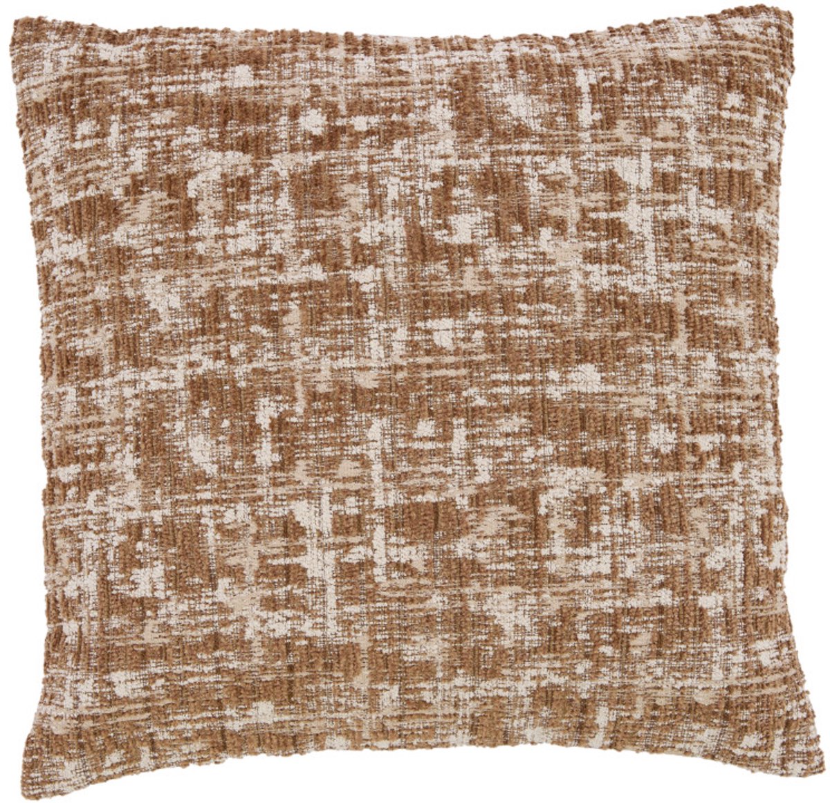 Sierkussen SALIDA - Ø45x10 cm - Bruin