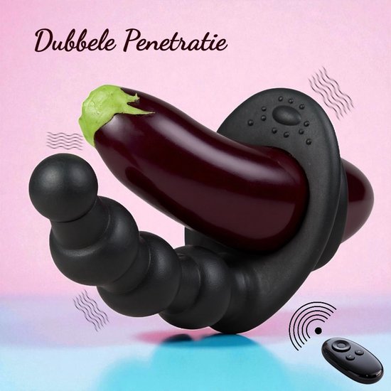 BUM BLING Double Pen - Vibromasseur sangle - Perles anales - Vibromasseur -... | bol BUM BLING Double Pen - Vibromasseur sangle - Perles anales - Vibromasseur -... | bol