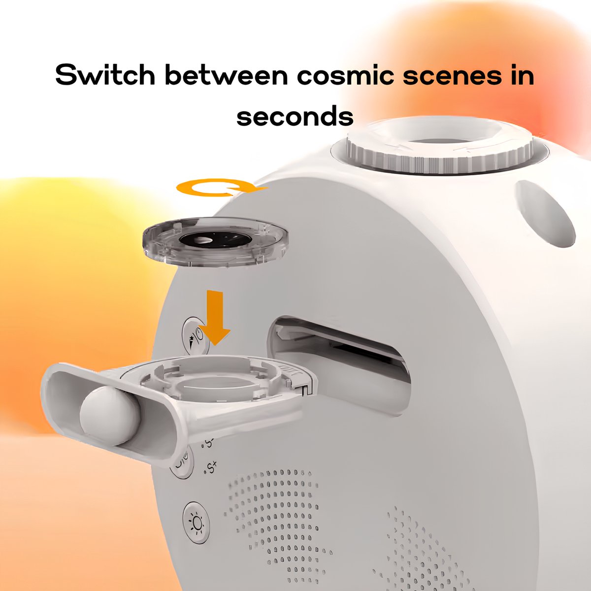 Multifunctionele Galaxy Projector – Sterren Projector – RGB Sfeerlamp – Smart Nachtlamp – Projector – Bluetooth Speaker – Timer & Wekkerfunctie – foto 3