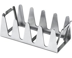 TOVBMUP Multifunctioneel - Grill - Stevig - Metaal - Optimale hoek - Geschikt voor grills, Eenvoudig indirect grillen - Airfryer accessoire