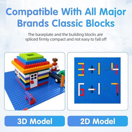 LEGO Classic Grondplaat 32x32 WIT (LEGO 11026) | 5702017185217 | - LEGO en DUPLO specialist