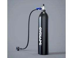 Sattire Gasfles 1.3L Aluminium Band Booster – Ventiel voor Vacuüm Tubeless Banden