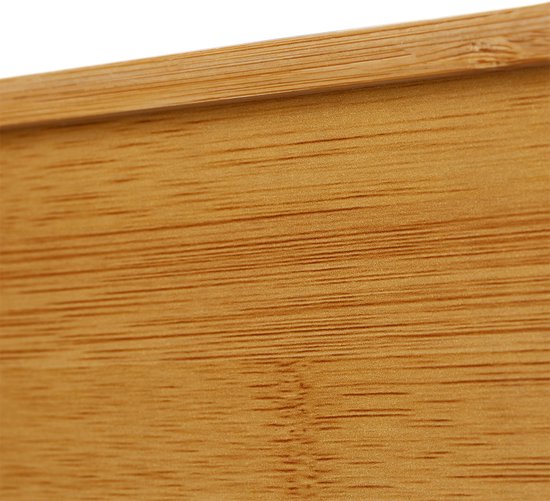 LIFEJXWEN Bamboebox met cijferslot, opbergset van hout, 2 glazen borstels opbergbuizen, roltabletset, opbergdoos van hout voor kruiden en accessoires (zwart