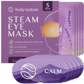 Stoom Oogmasker Lavender 5-Pack - Body Restore - Lavendel - Lavendelgeur - Zelfverwarmend Oogmasker - Verwarmd Oogmasker - Warmte Oogmasker - Steam Eye Masks