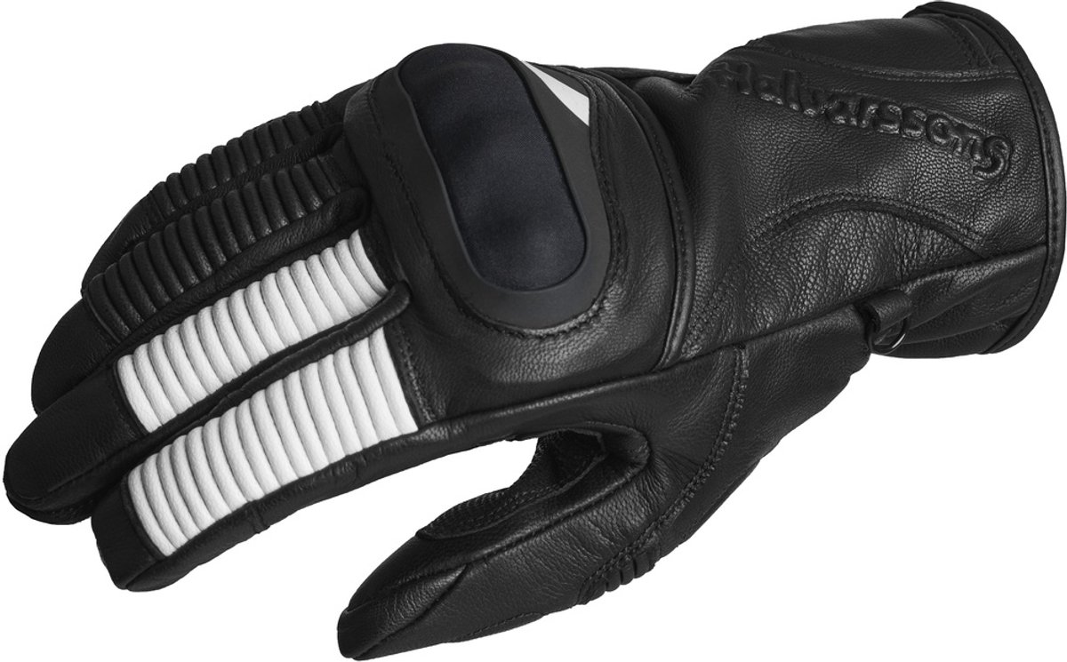Halvarssons Flaxen Zwart Wit - Handschoen