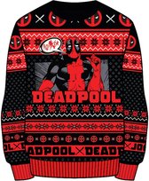 Deadpool Show Off Pull de Noël multicolore XL