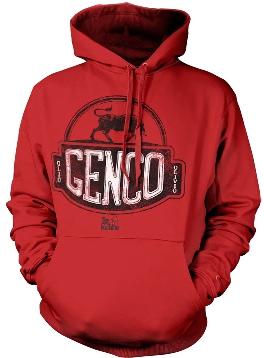 The Godfather Genco Olive Oil Hoodie Red-XL