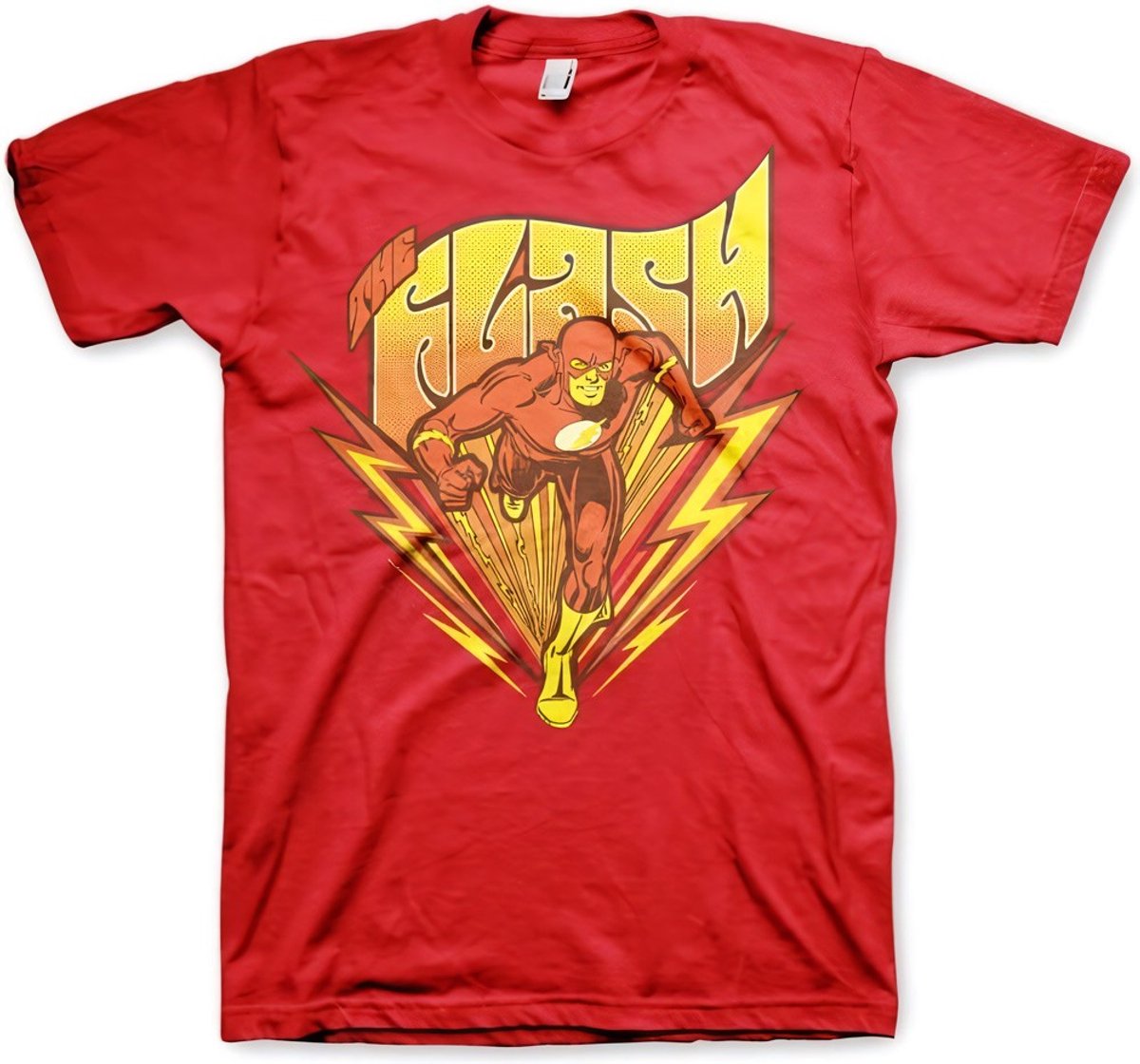 DC Comics The Flash Heren Tshirt -L- Classic Rood