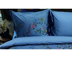 Pip Studio Bustani dekbedovertrek - Lits-Jumeaux XL - 260 x 200/220 cm - Blauw