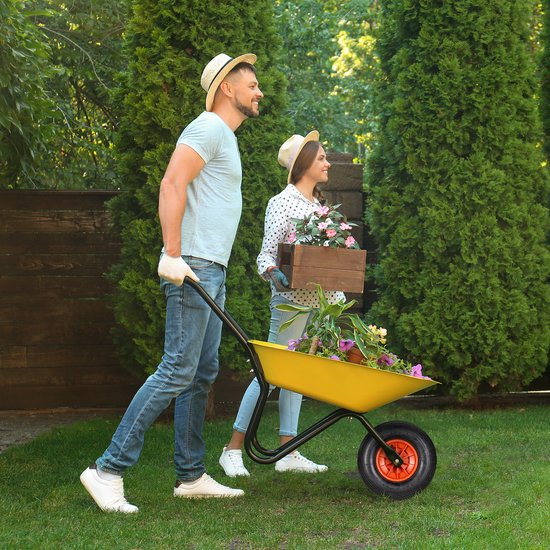 Relaxdays 4x kruiwagenwiel 4.00-6 - reserve wiel kruiwagen - luchtband - bolderkarwiel van Relaxdays — afbeelding 5
