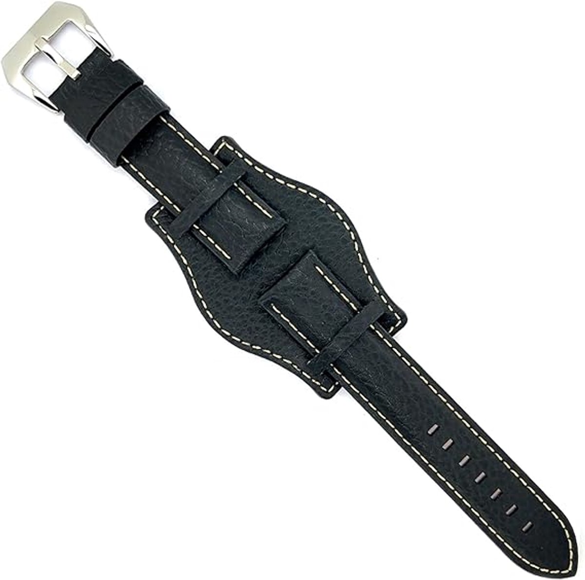 Band leren bizon graveerband Geschikt voor fossiel CH2592 CH2564 CH2565 CH2891CH3051 20mm Ref 386