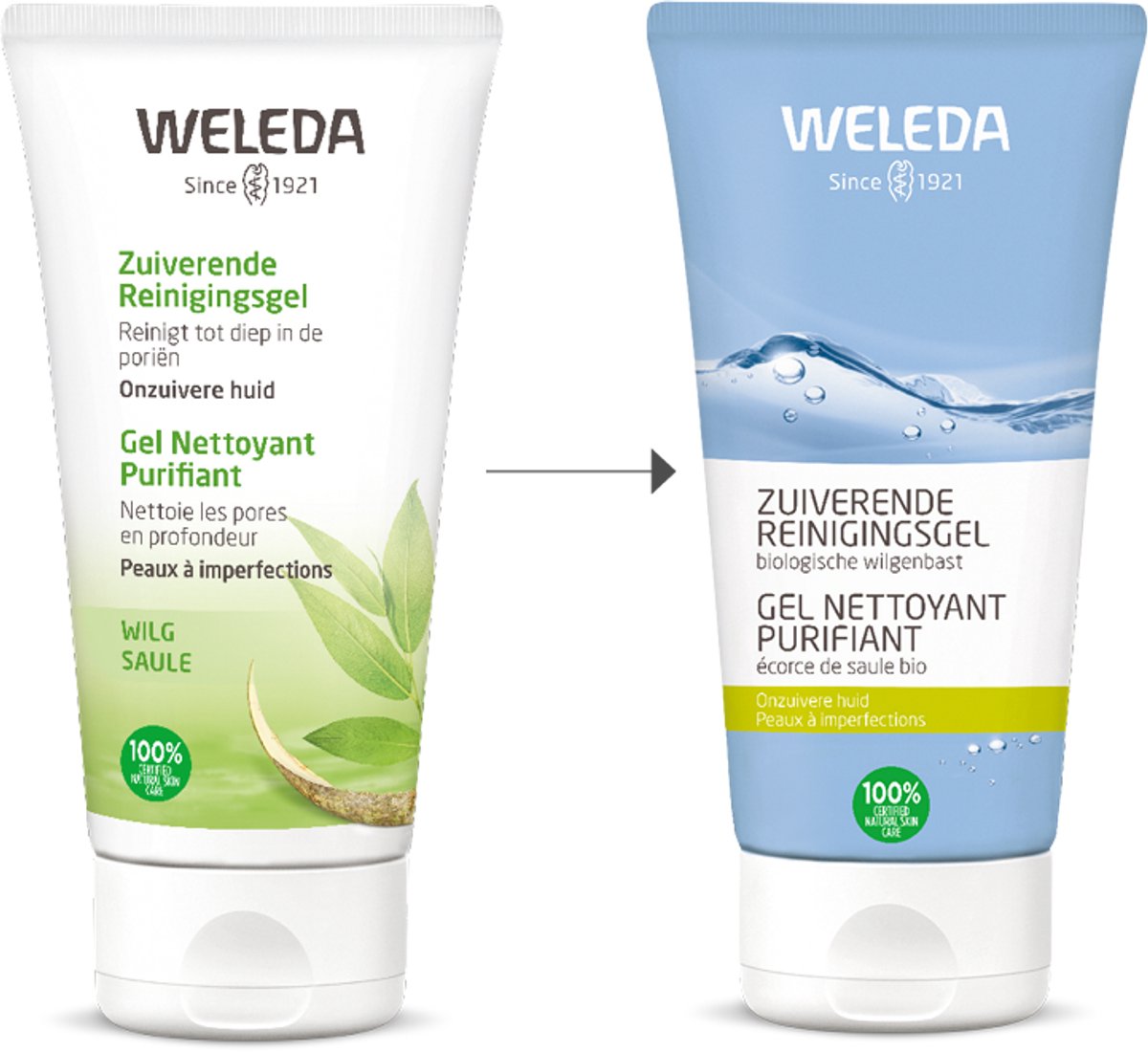 WELEDA Wilg Reinigingsgel 100 ml