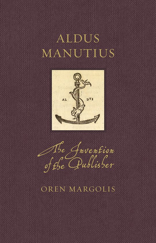 Renaissance Lives 33 - Aldus Manutius - cover