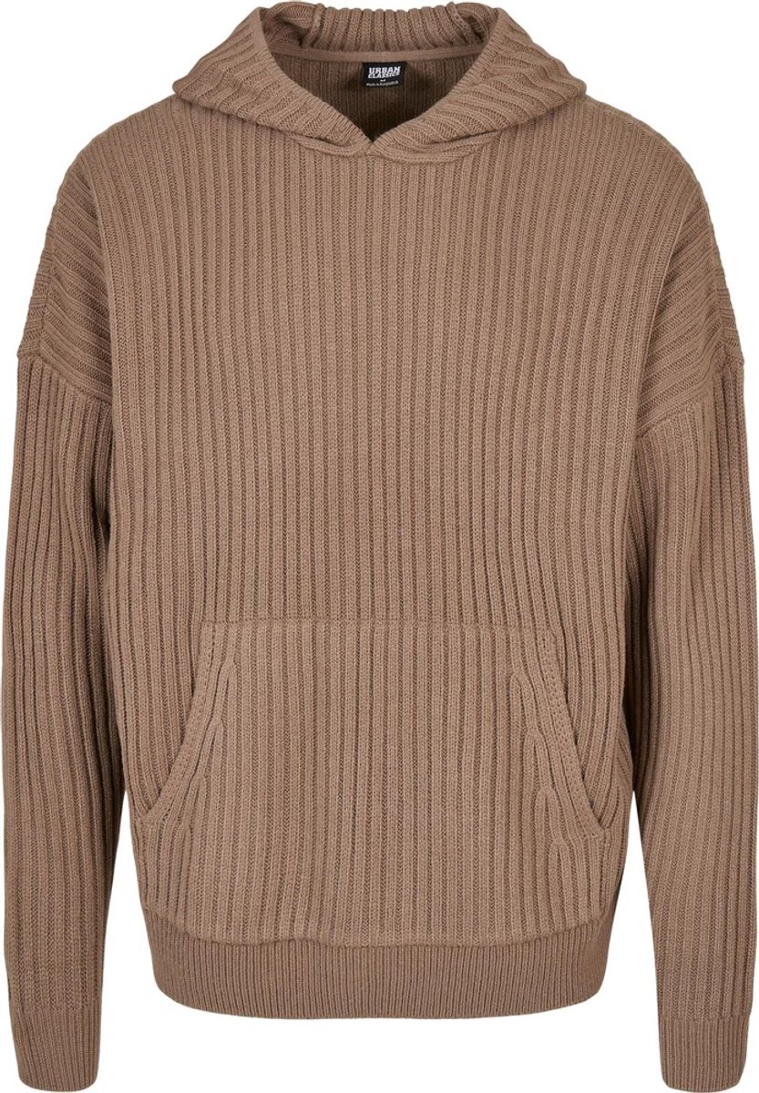 Urban Classics Knitted Hoodie/trui M Groen