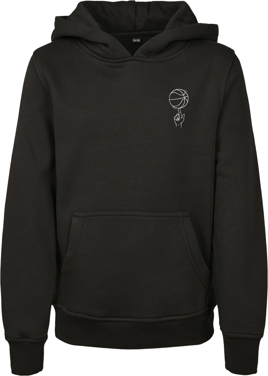 Mister Tee Team Tactics Kinder hoodie/trui Kids 134 Zwart