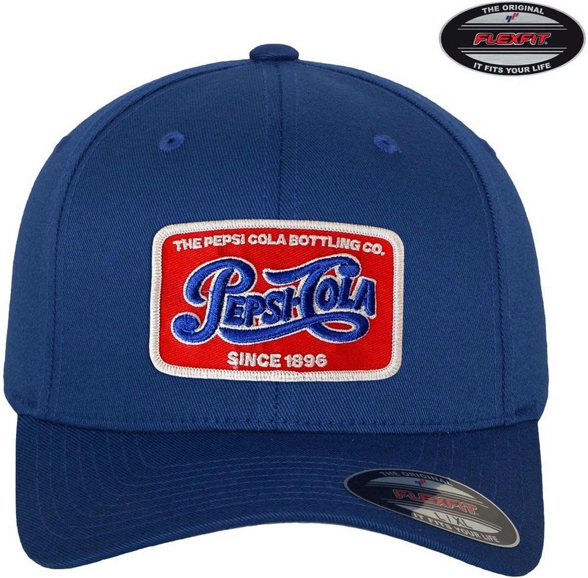 Pepsi Retro Patch Baseball Cap IMG-92-PEPS003-CB29 Blue-S/M