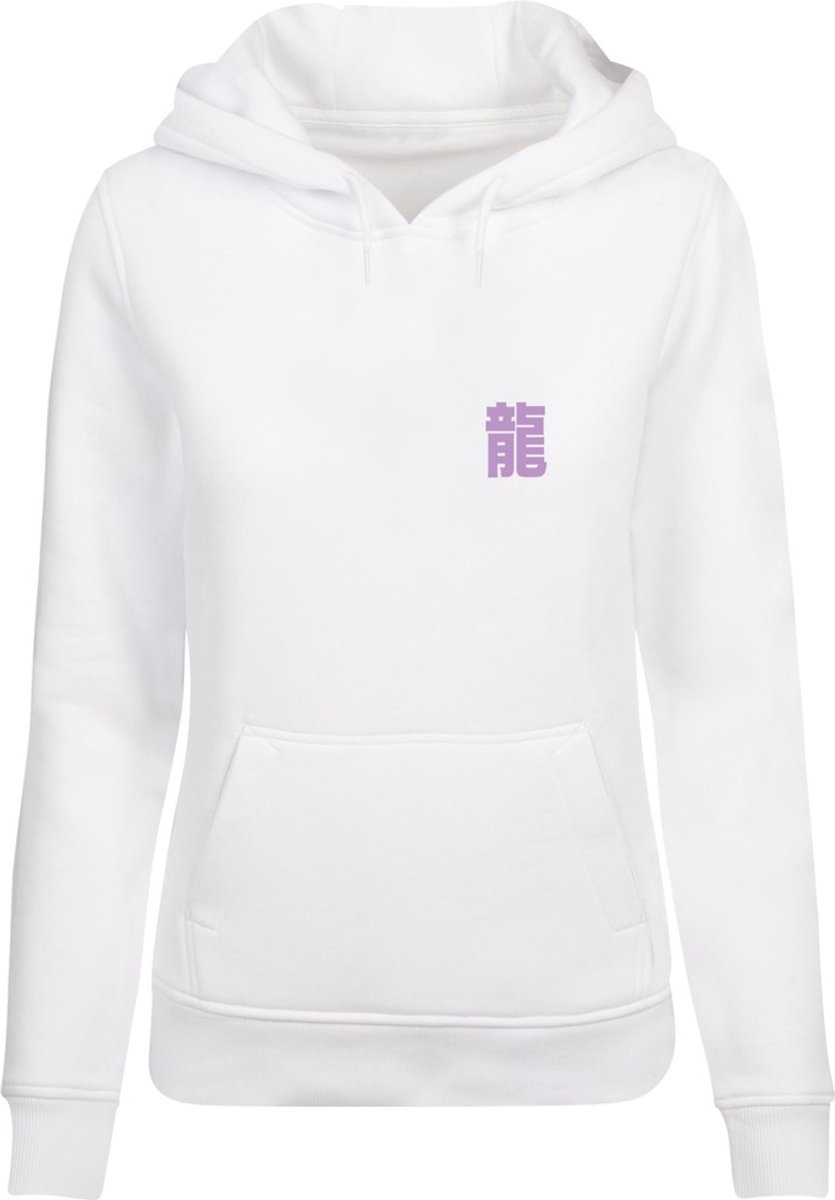 Mister Tee Glory Dragon V2 Hoodie/trui XS Wit