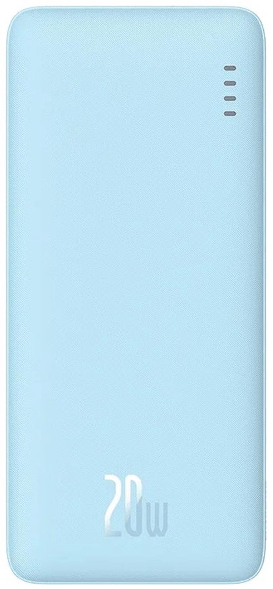 Baseus Airpow 20.000 mAh Powerbank Fast Charge 20W Blauw